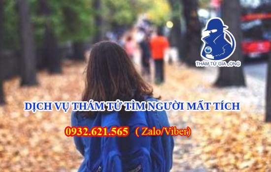 THÁM TỬ TÌM NGƯỜI MẤT TÍCH CHUYÊN NGHIỆP TẠI THANH HÓA